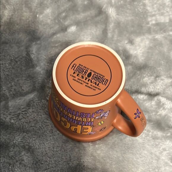 DISNEY world 2019 Epcot Flower Garden Festival  figment Passholder Exclusive mug - Picture 3 of 5